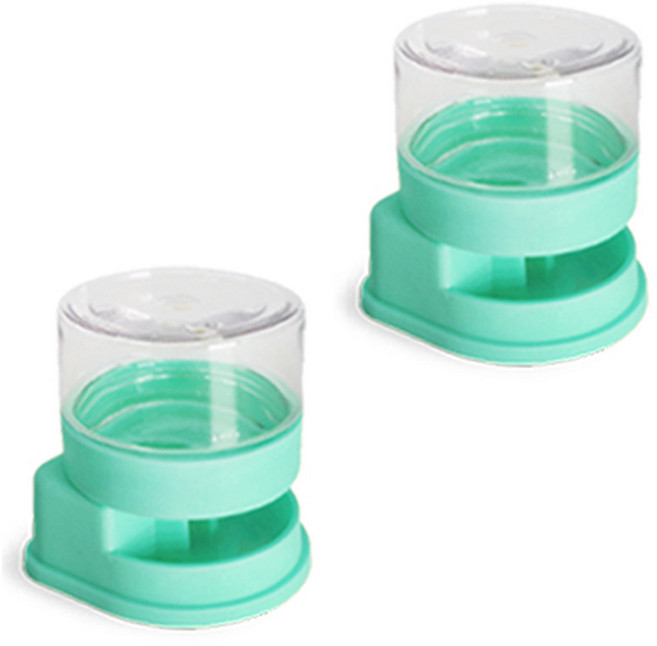 두렙 도마뱀 자동급수기 소형, 민트, 2개