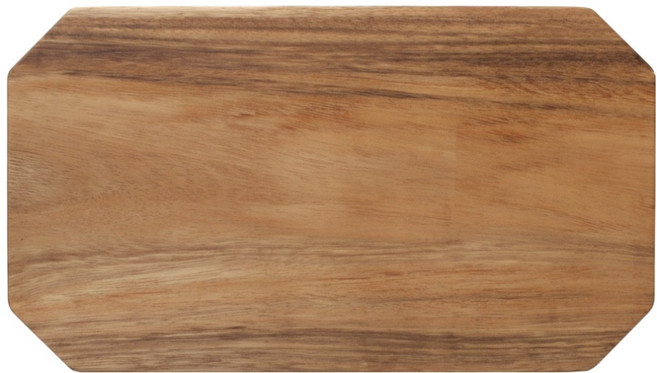 주방탑스타 보르네오월넛 통원목 나무 우드 팔각 도마, 1개