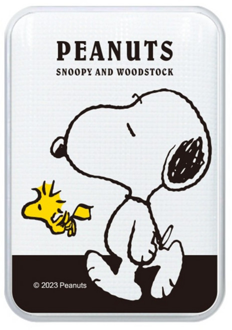 PEANUTS 史努比 小格紋Type-C雙向快充行動電源 12000series, 經典散步, PSN-061