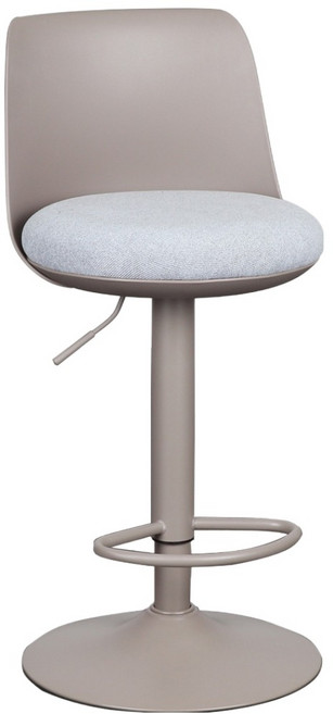 도리퍼니처 에디스 홈바 의자, 그레이, 1개