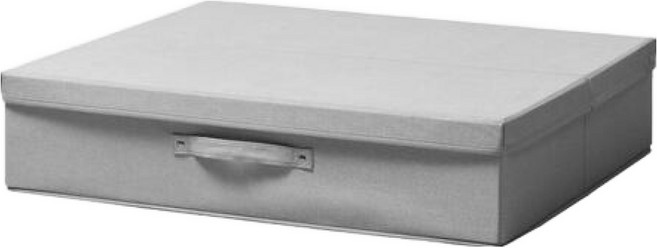 일룸 침대 수납함 패브릭, 그레이 베이지, 1개