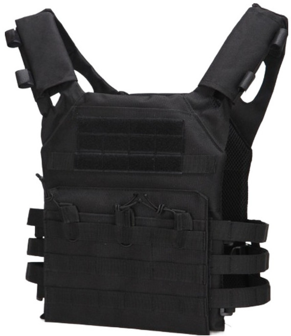 선빛 솔디 택티컬 밀리터리 레져 전술 조끼 FREE, 블랙, 1개