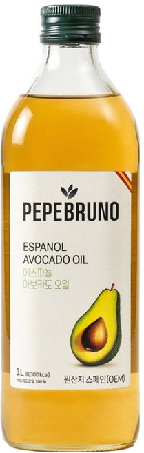 페페브루노 에스파뇰 아보카도 오일, 1개, 1L
