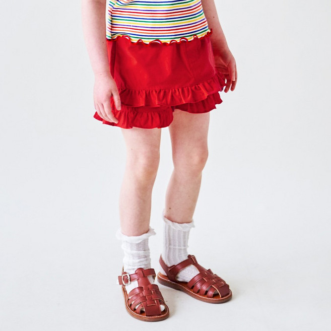 WALTONKIDS 兒童漂亮荷葉邊裙褲