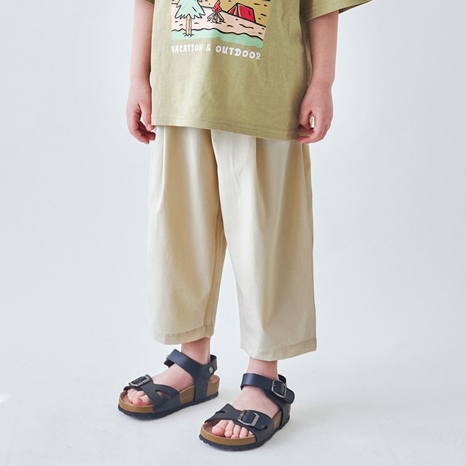 WALTONKIDS 兒童尼龍涼感夏季長褲