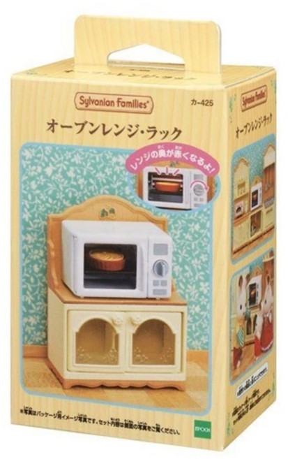 EPOCH Sylvanian Families 森林家族 微波爐櫥櫃組 EP29660, 1個