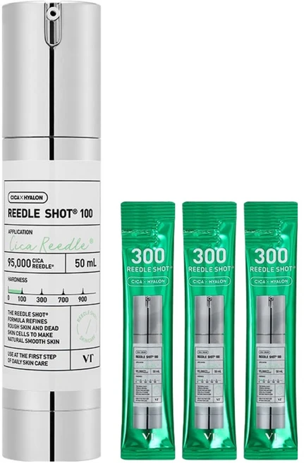 브이티코스메틱 리들샷 100 50ml + 리들샷 300 스틱파우치 2ml x 3p 세트, 1세트 - 쿠팡