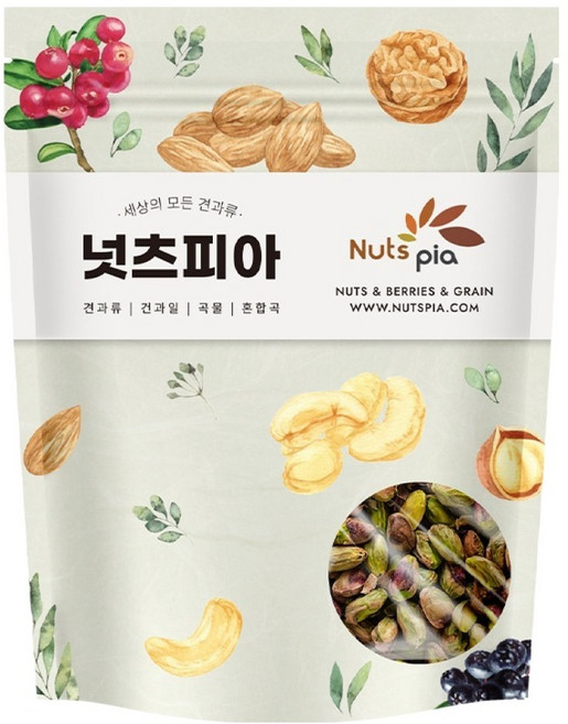 Nuts pia 生去殼開心果, 1個, 200g