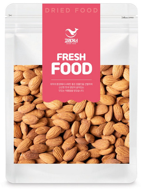 고래거너 구운아몬드, 1kg, 1개