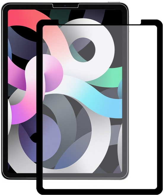 라이노핏 4면 점착 탈부착식 종이질감 액정 보호 필름 세트, 투명, 1세트