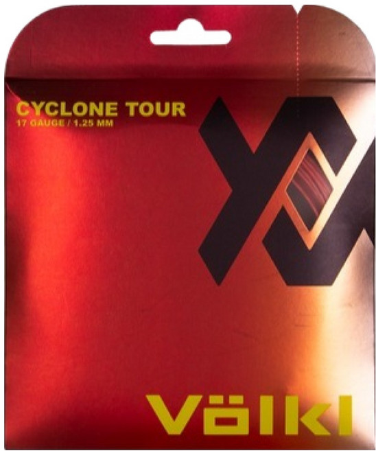 뵐클 테니스 싸이클론 투어 17g, 레드, 1개