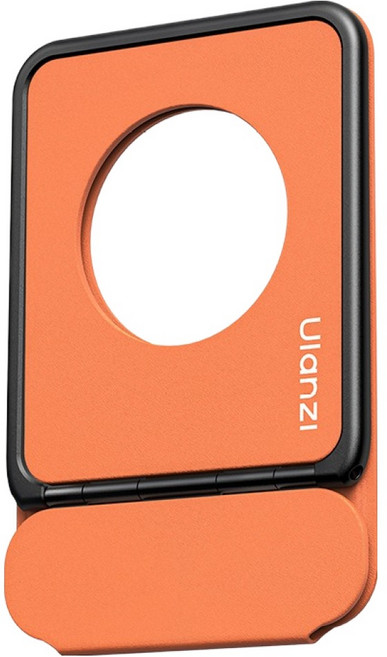 울란지 맥세이프 휴대폰 그립형 거치대 PS01, Vibrant Orange, 1개