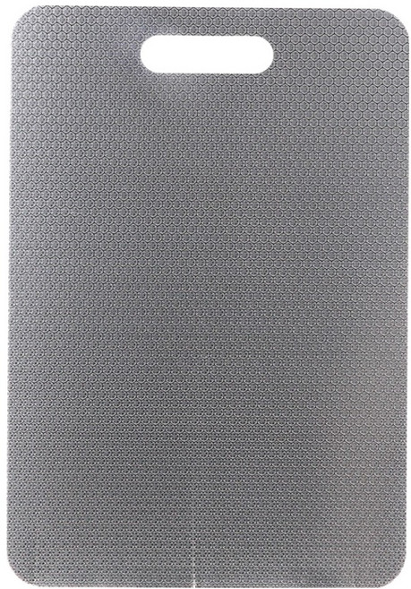 플라라 헥사곤 스텐 커팅보드 304 양면 도마, 1개, 실버