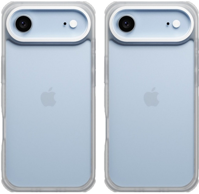 신지모루 에어가드 측면 보호 범퍼 휴대폰 케이스 2p