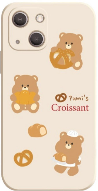 핫티몰 빵순이 푸미 캐릭터 휴대폰 케이스