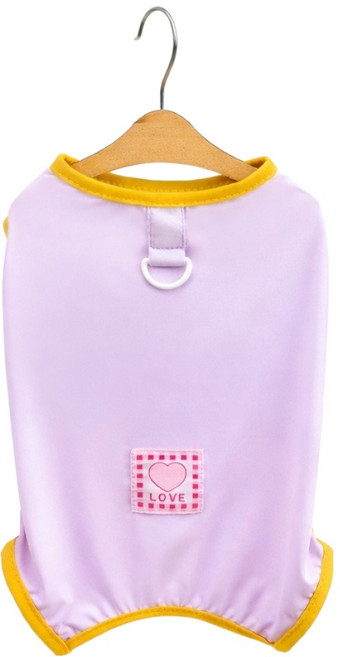 코코스튜디오 반려동물 코코 하네스 냉감 파스텔 러브 나시티 올인원, 1개, 퍼플