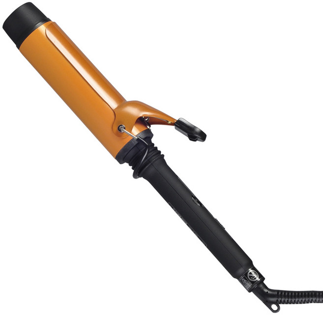 예스뷰티 미용실 아이론 웨이브 봉고데기 40mm, 골드 + 블랙, YB-4900