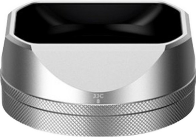 JJC 후지필름 X100VI X100V 렌즈 사각 후드, 1개, LH-XVI(실버)