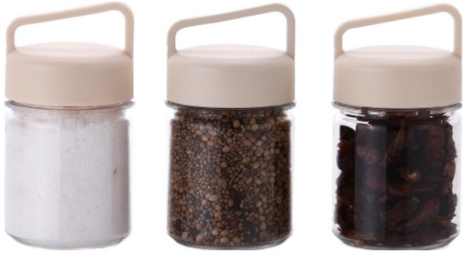 바른락 트라이탄 핑거 양념통 180ml x 3p 스티커 8종, 1개, 양념통 3p, 스티커 8p