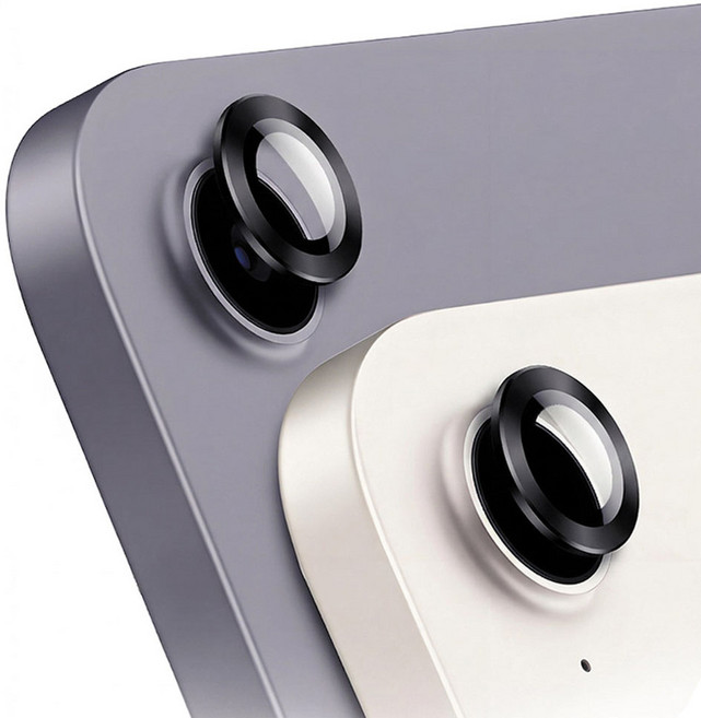 pines 빛번짐 차단 풀커버 강화유리 카메라 보호필름 2p 세트, 1세트