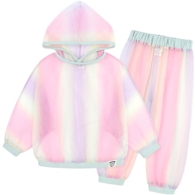 Milk Baby 露營旅行森林體驗連帽防蚊網衣套裝