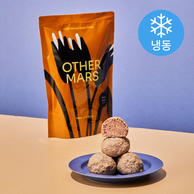 아더마스 강아지 미트볼 6개입 (냉동), 180g, 1개, 메추리