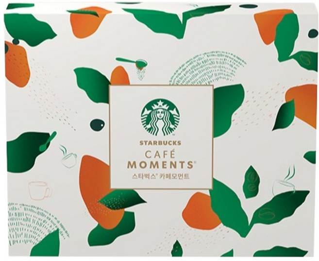 스타벅스 카페모먼트 버라이어티 세트 165g, 1세트, 카페모먼트 스무스 병 65g + 파우치 100g + 스푼