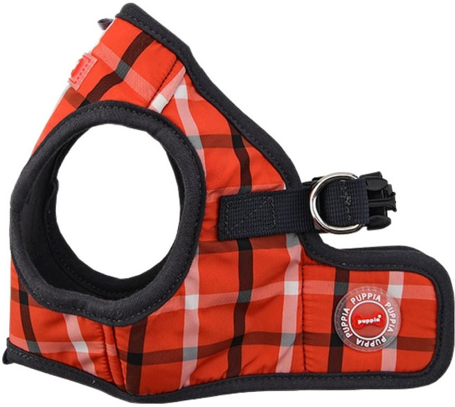 퍼피아 강아지 벡스터 조끼형 하네스, 오렌지, 1개