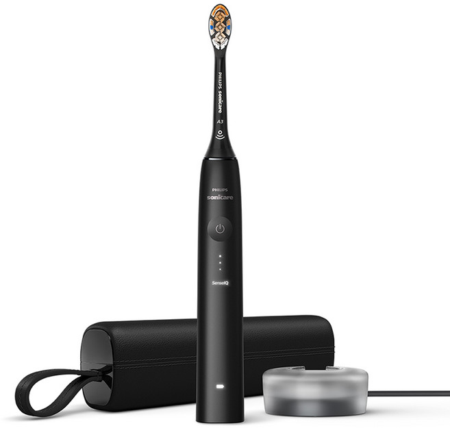 필립스 소닉케어 9900 프레스티지 전동칫솔, HX9992/23, 블랙, 1개