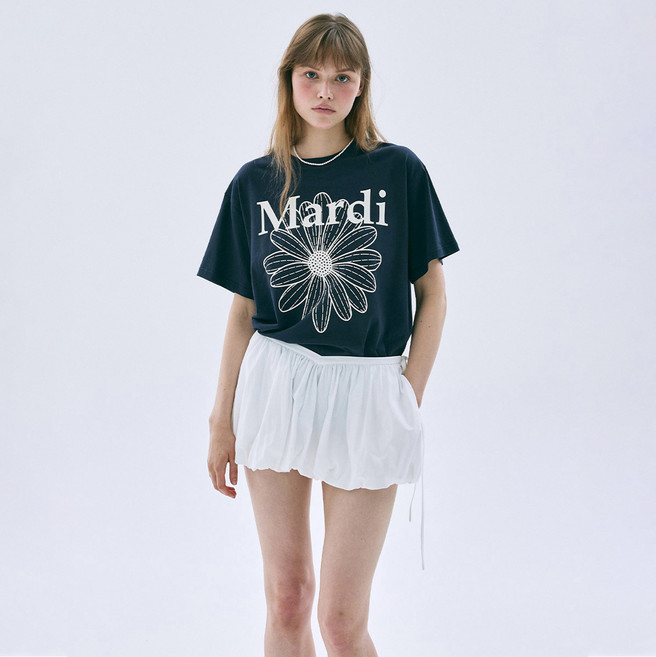 Mardi Mercredi 女款 TSHIRT FLOWERMARDI 短袖T恤