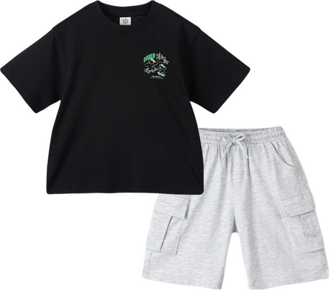 월튼키즈 아동용 보드 버디 상하의 세트