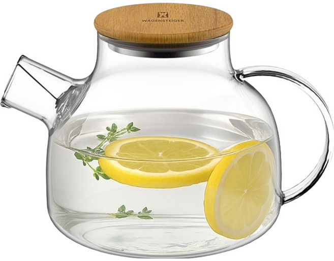 바겐슈타이거 글래스 직화 내열유리 티팟, 1개, 1L