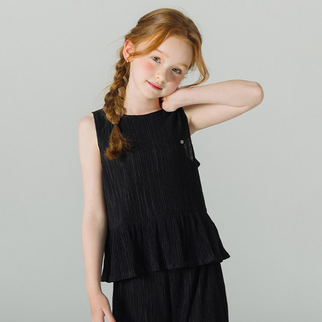 아이러브제이 아동용 쥬디 플리츠 민소매