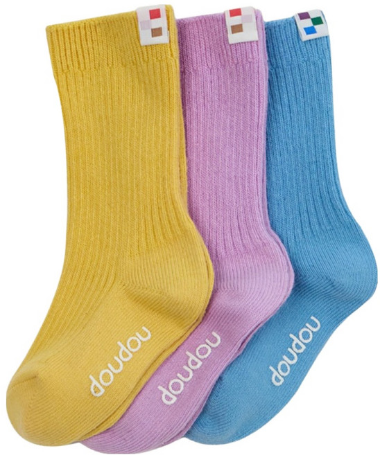 두두앤솜 코튼 골지 삭스 3켤레 세트