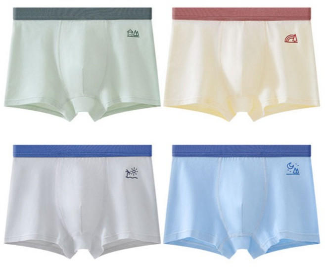 스포티 아웃도어 사각 드로즈 4종 세트 6309