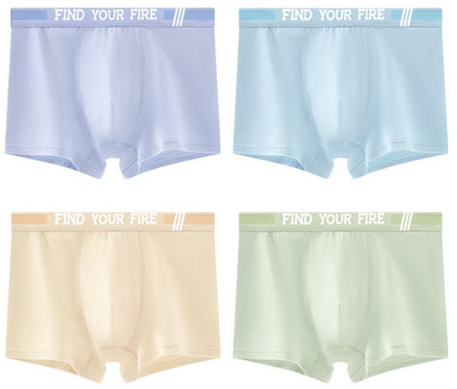 파이어 사각 드로즈 4종 세트 6312