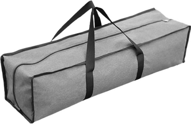 따봉오빠 캠핑 피크닉 다용도 테이블 의자 보관용 가방 60 x 15 x 15 cm JNHA2266, 그레이, 1개, 1단