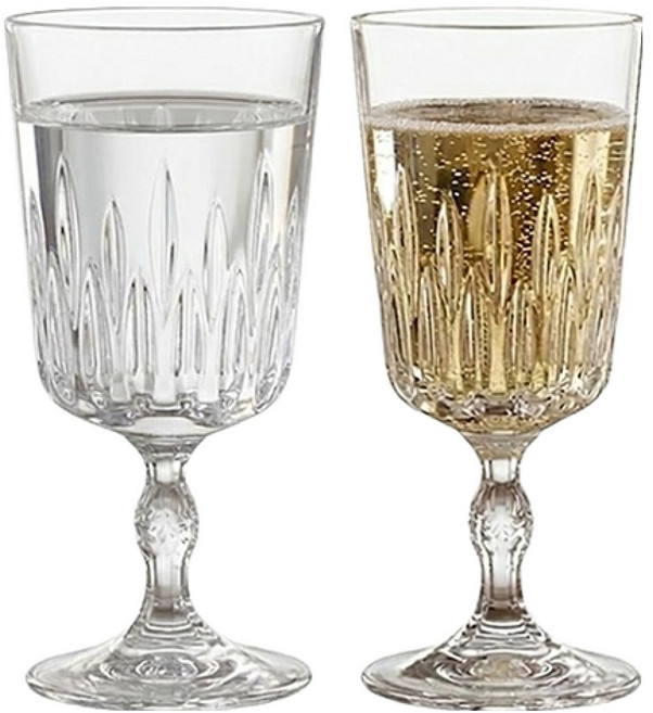 루이지보르미올리 루이지 윈체스터 고블렛잔 290ml, 투명, 2개