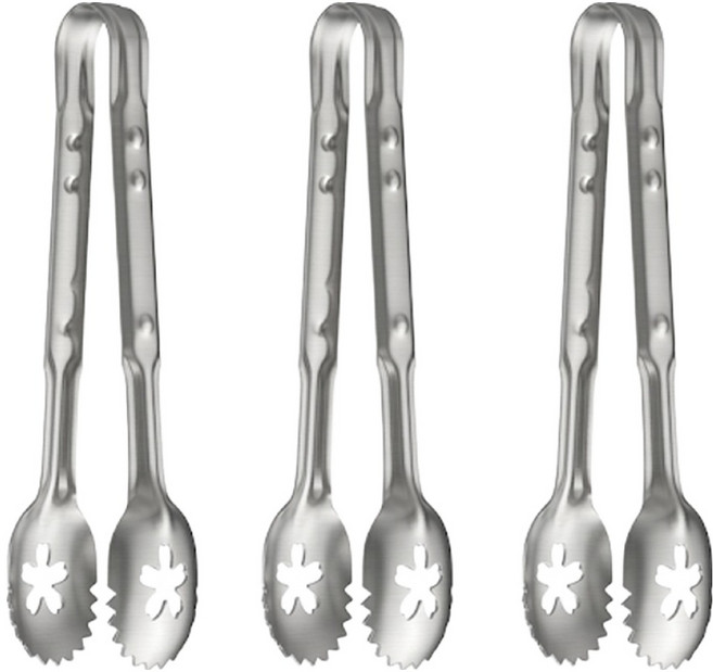 리온주방 국산 스텐 칵테일 얼음 집게, 3개