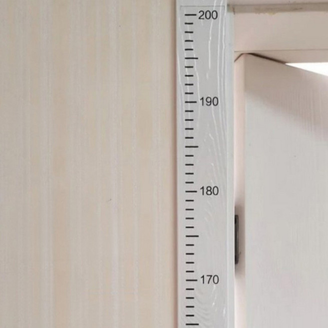 모모 우리아이 키성장 기록 키재기 스티커, 투명