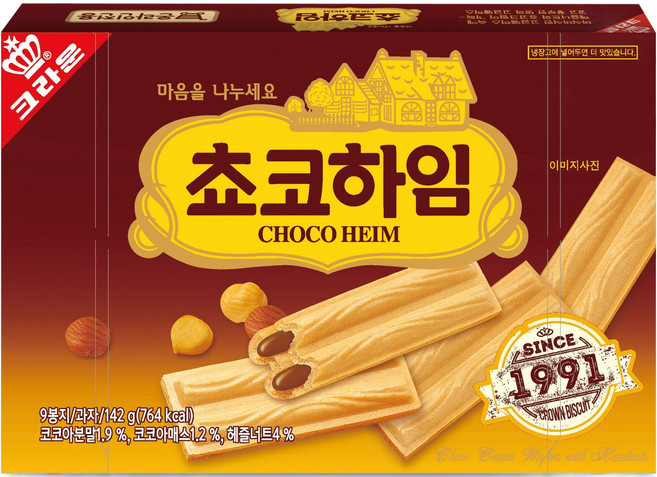 4위 - 쵸코하임 추억의 쵸코하임, 142g, 1개
