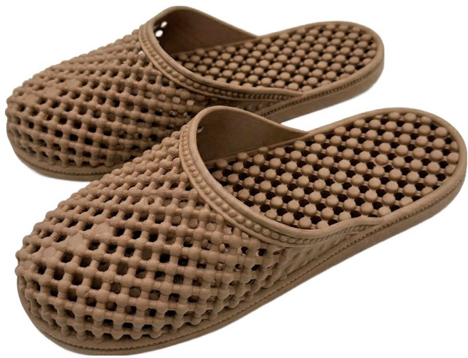 퓨어룸 송송 욕실화, 브라운, 1개