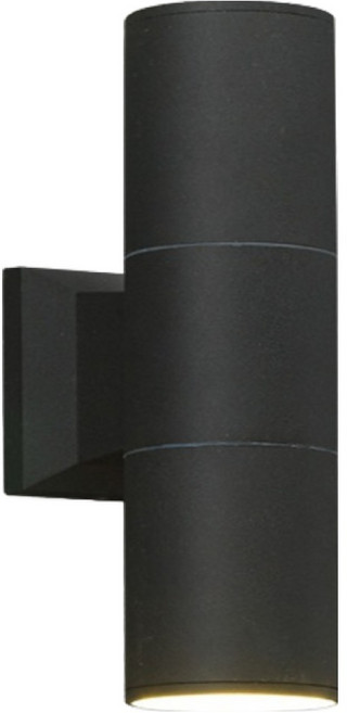 비츠조명 LED 옥외 2등 A형 소 외부 벽부등, 블랙