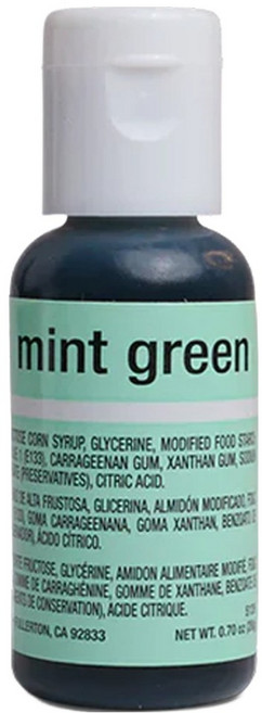 셰프마스터 리쿠아젤 식용색소 민트 그린, 1개, 20g