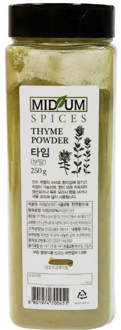 미드움애 타임분말, 1개, 250g