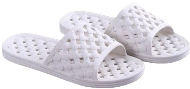 알뜨리 라이트 미끄럼방지 욕실화, 1개, 화이트