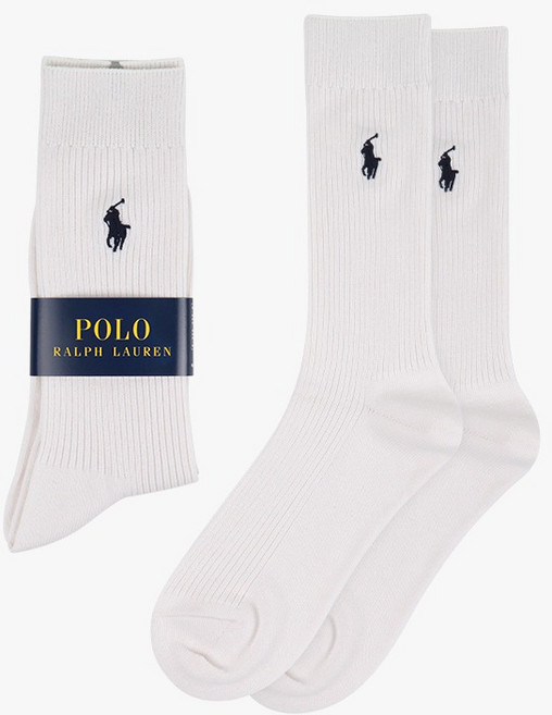 POLO RALPHLAUREN 羅紋長襪 2雙