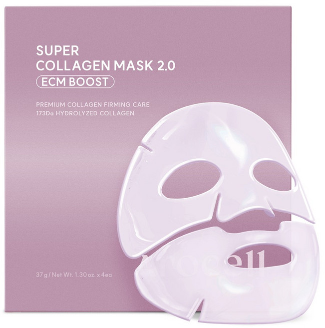 아로셀 슈퍼 콜라겐 마스크 2.0 ECM BOOST, 1개, 4개입