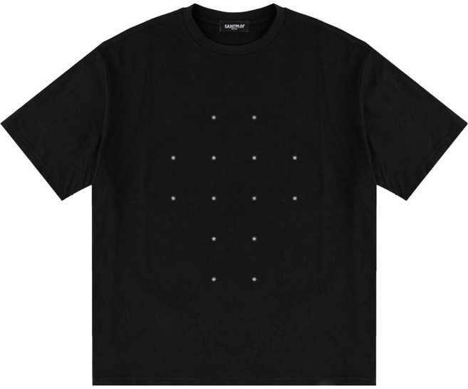 세인트페인 남녀공용 에어코튼 조디악 반팔티