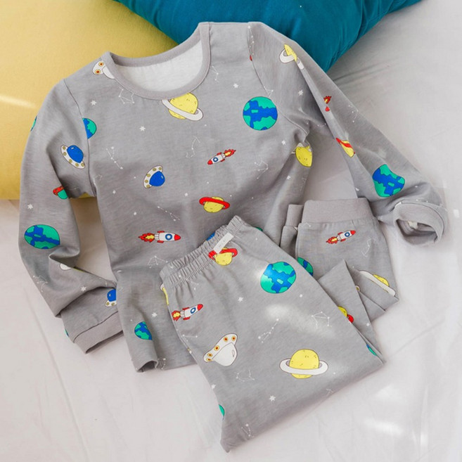 Hey A 棉質我的宇宙居家服上下套裝